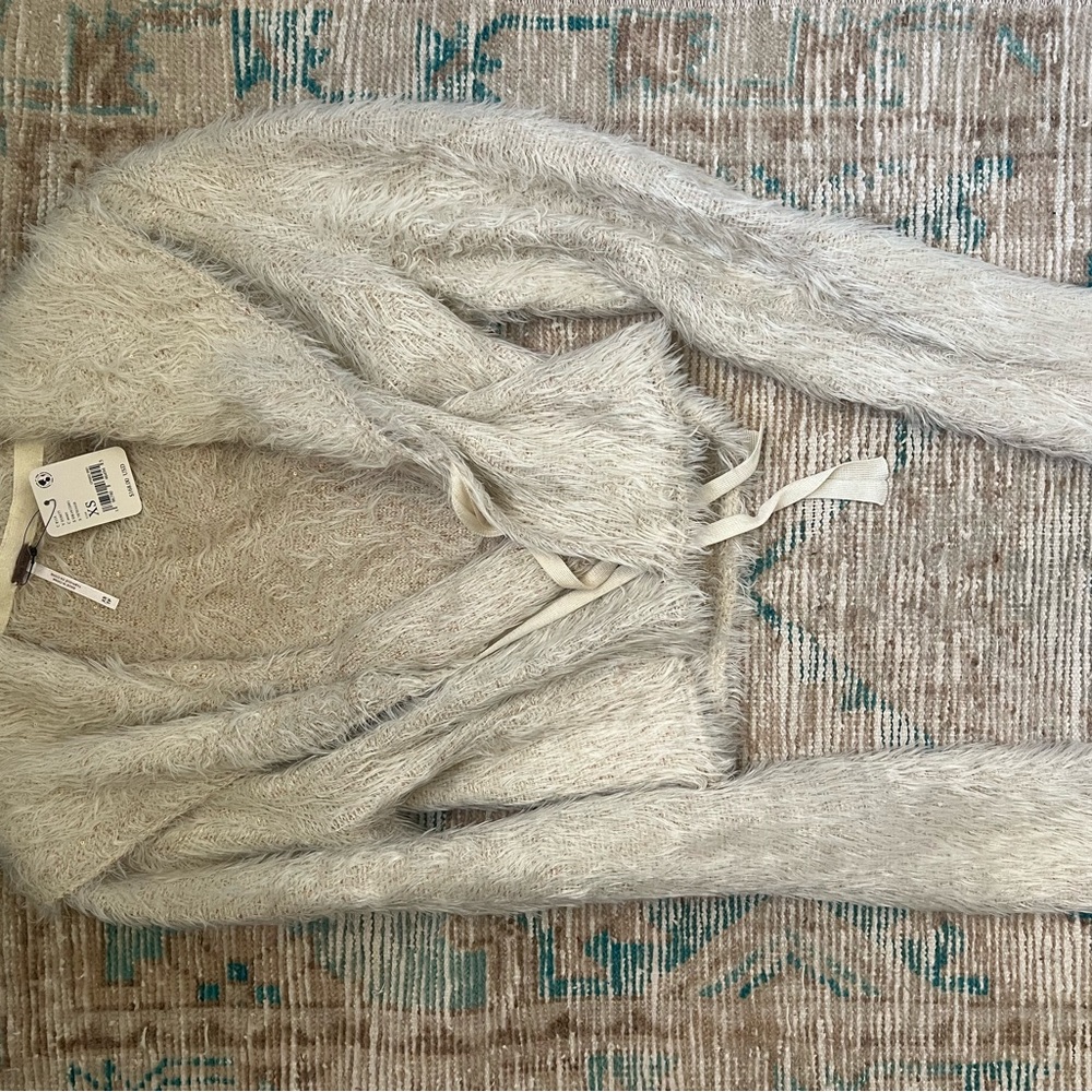 Free People Soft Cream Cardigan